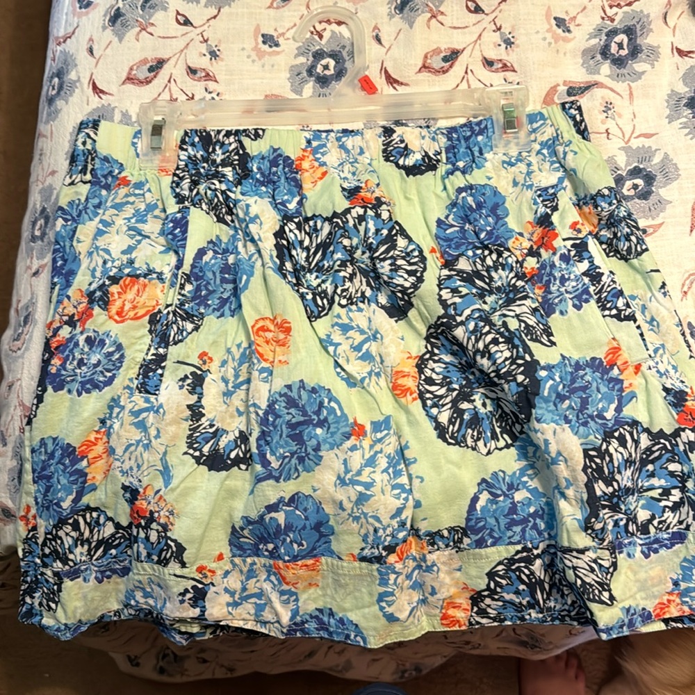 Crew coral skirt